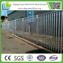 2.4m High Galvanized Palisade Fence for Residential